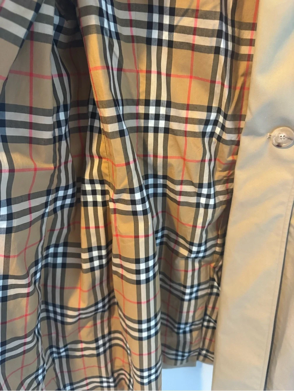 Burberry Chelsea Mid-Length Trench Coat Honey Tan - Picture 5 of 7